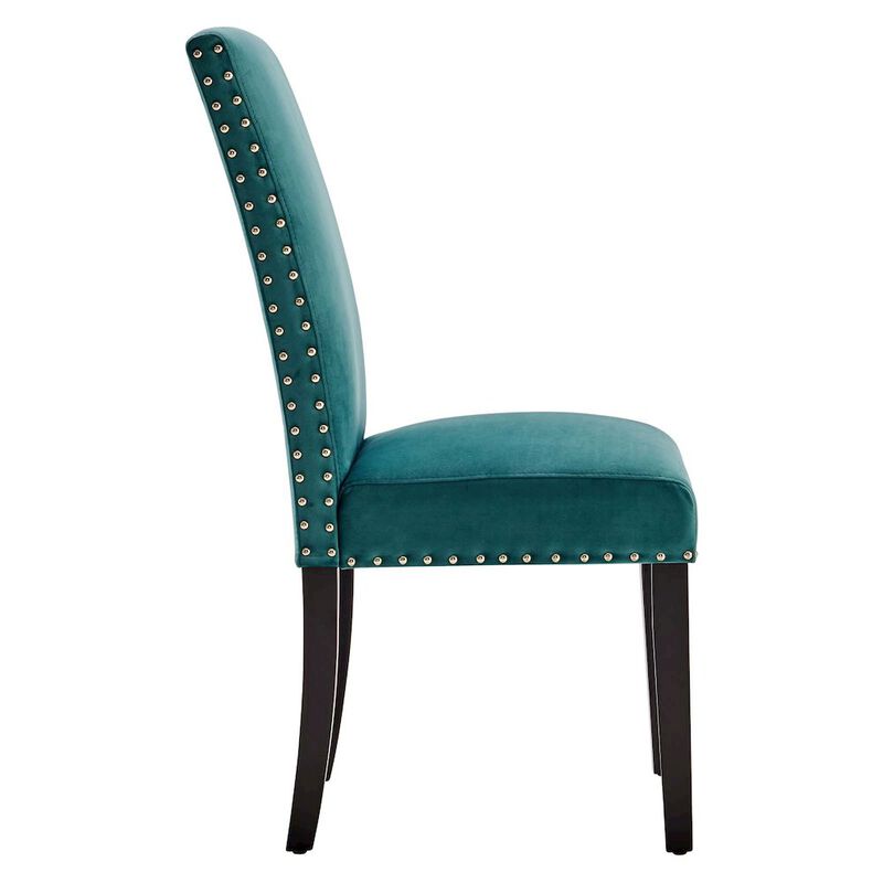 Parcel Performance Velvet Dining Side Chairs Set of 2 image number 2