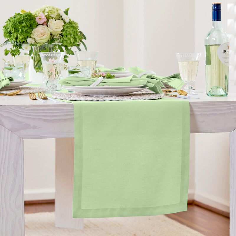 Solino Home 100% Pure Linen Table Runner - Fete