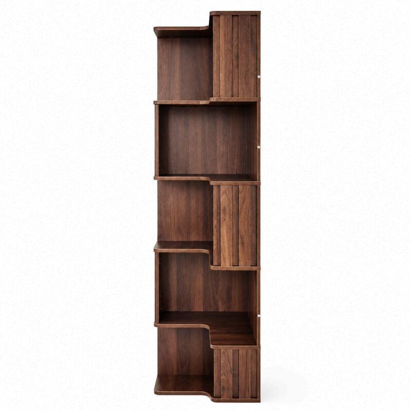 Kwitas 5‑Tier Corner Bookshelf image number 4