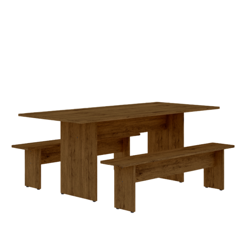 Nomad Brown Dining Set