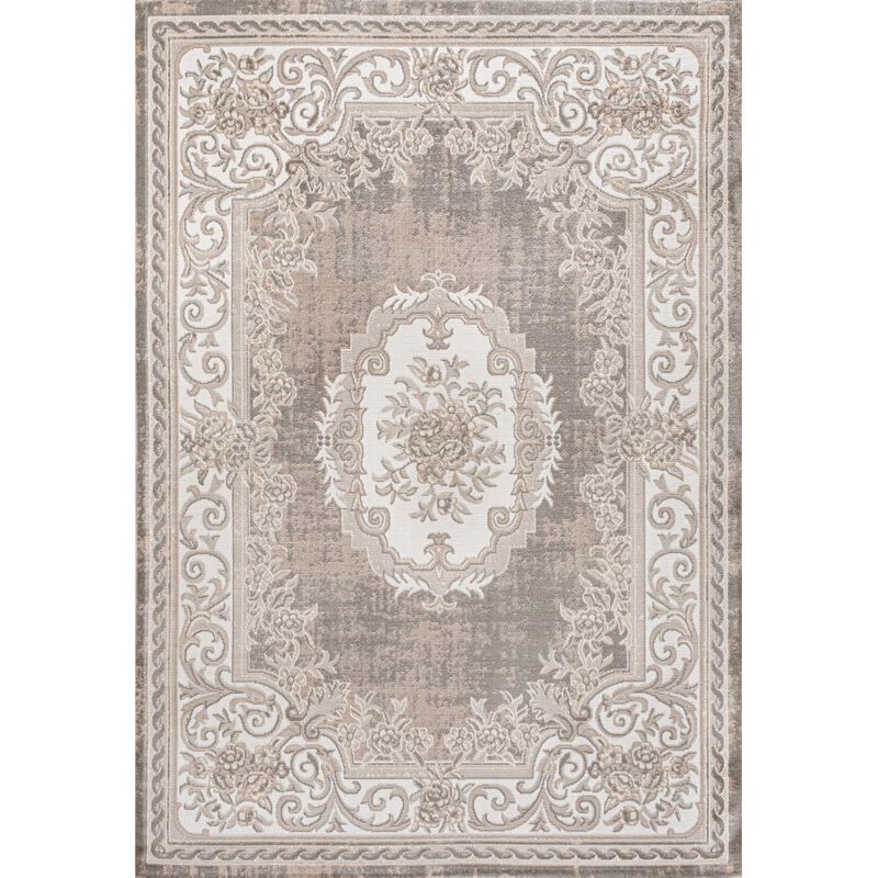 Rosalia Cottage Medallion Area Rug
