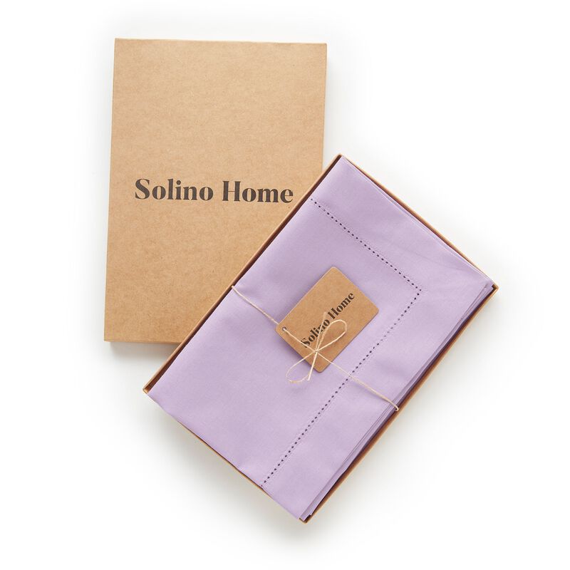 Cotton Linen Dinner Napkins - Cotton Linen Hemstitch