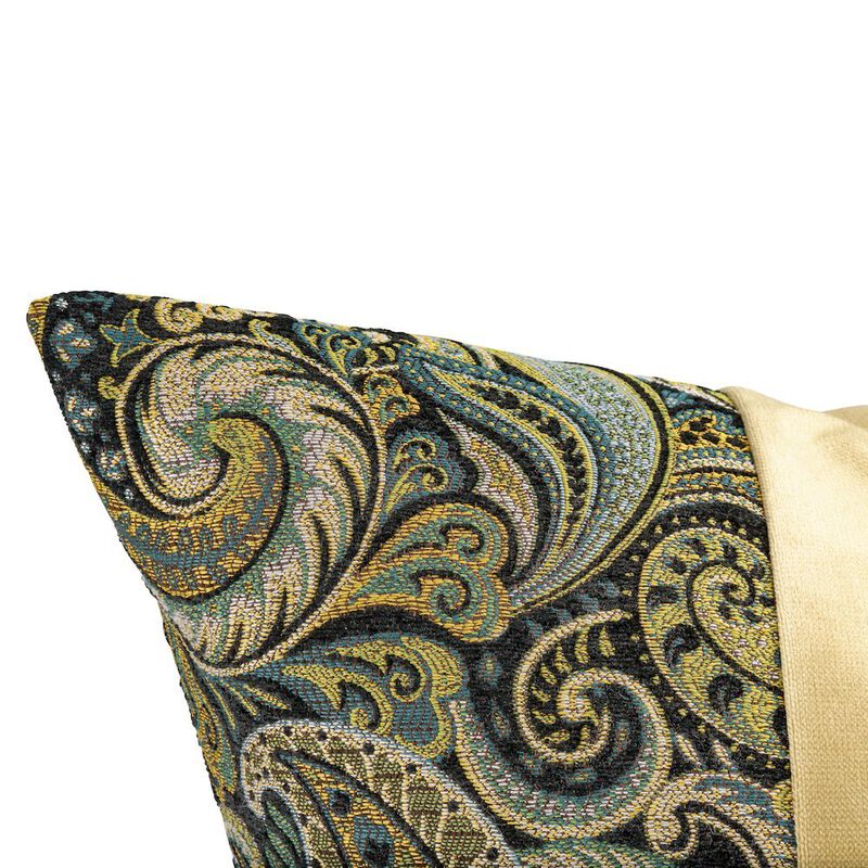 Michael Amini Emerald Isle Forsythe 22 Square Throw Pillow, Set of 2 - Green