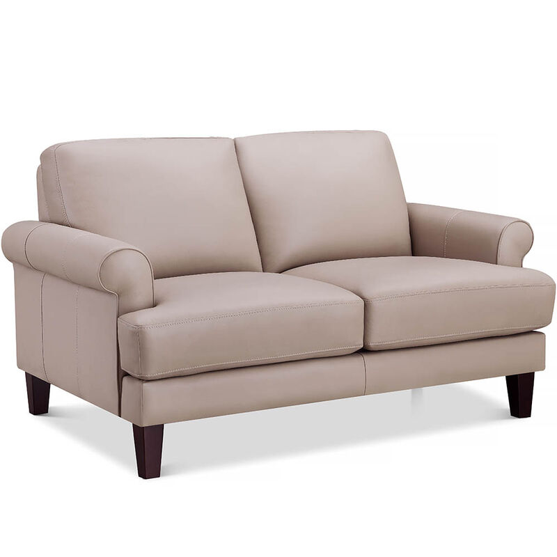 Dawn Top Grain Leather Loveseat