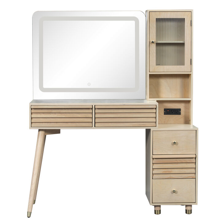 Kelhak 45.9'' Makeup Vanity Desk