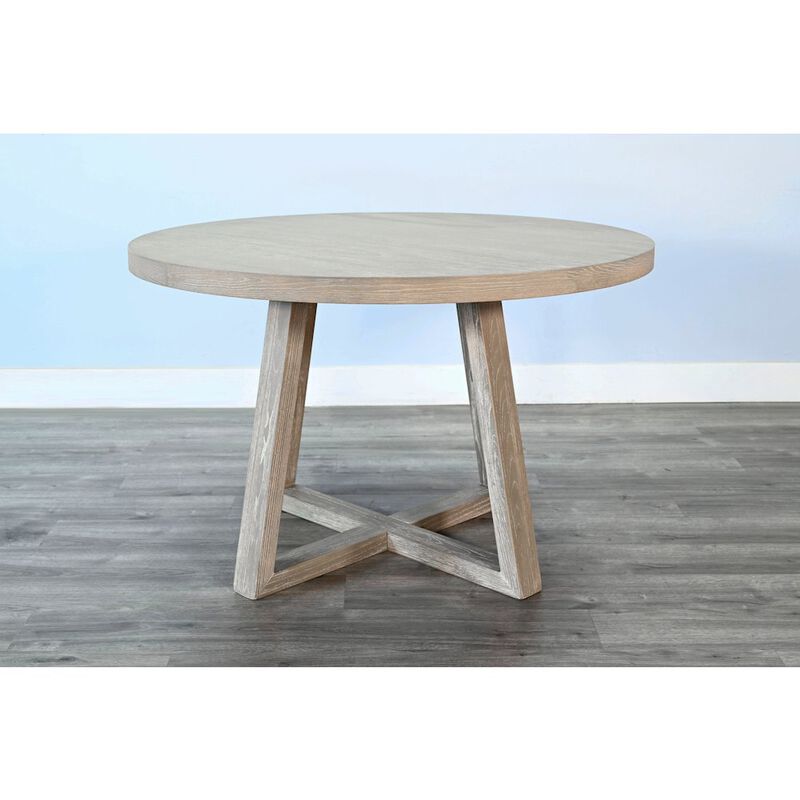 Sunny Designs Mia Round Wood Dining Table image number 2