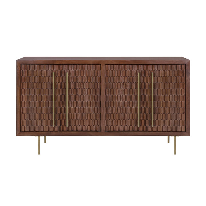 Hedleyway Dimensional 4-Door Cabinet