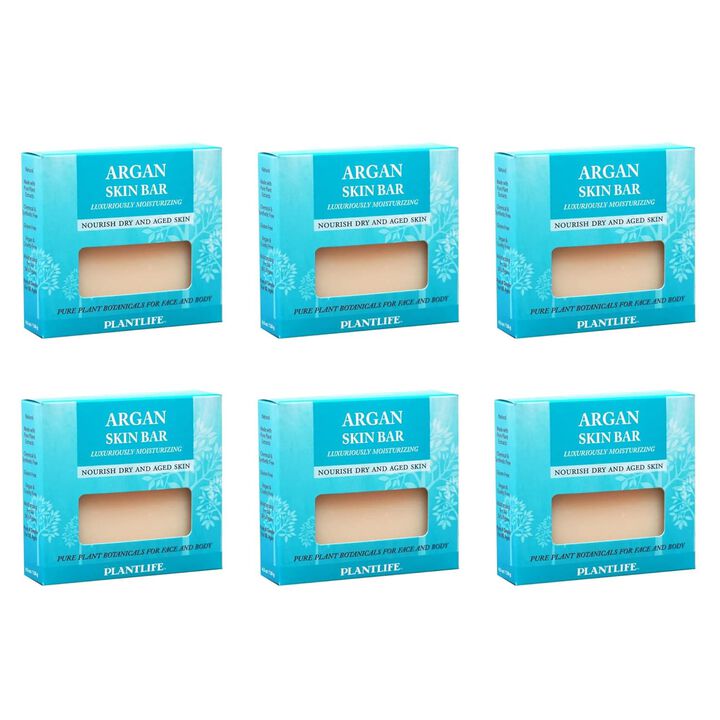 Plantlife Bar Soap - Argan 6 Pack