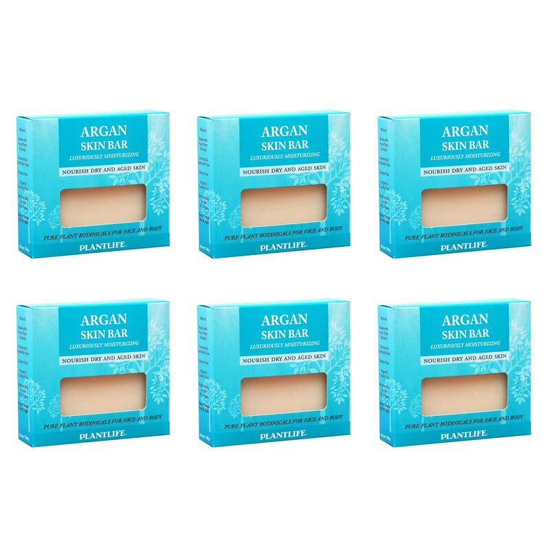 Plantlife Bar Soap - Argan 6 Pack image number 1