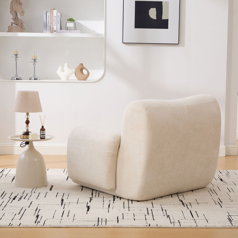 Slukun Chenille Accent Chair image number 3