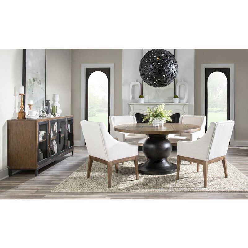 Legacy Classic Artisan's Place Trestle Dining Table - Top (Two 12 Leaves, Seats 6-8)