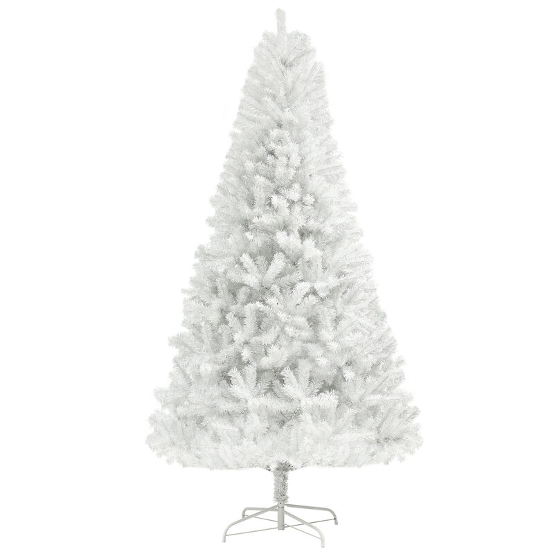 BreeBe 6 ft Artificial Christmas Tree Full Shape with 1000 Tips image number 0