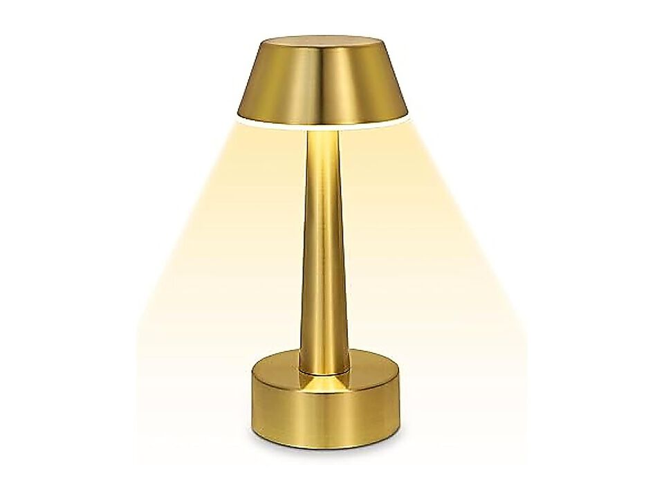 8 Cordless Small Table Lamp Bar Restaurant Rechargeable Battery Operated Touch