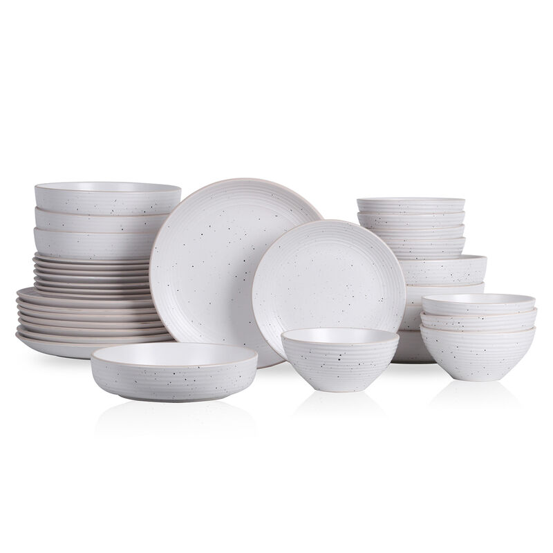 Stone Lain Lauren Stoneware 32 Piece Dinnerware Set