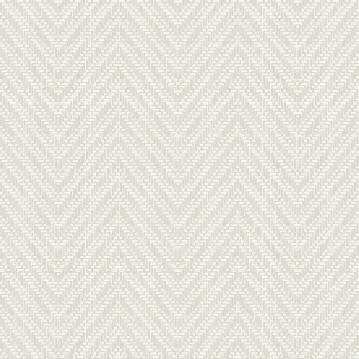 Glynn Silver Chevron Wallpaper (Set of 2)