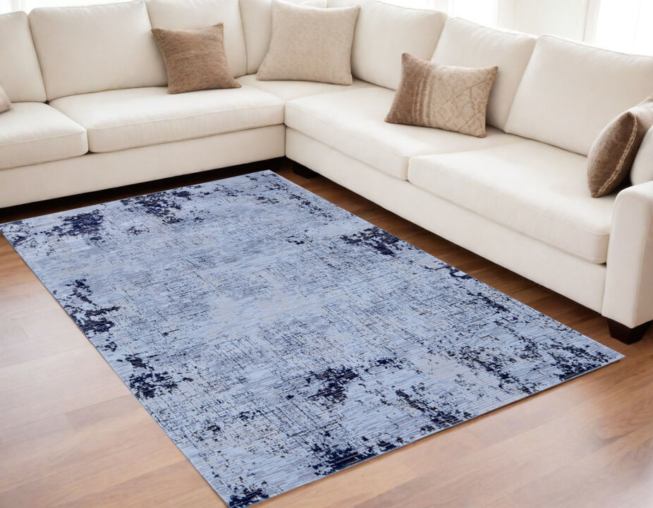 HomeRoots Abstract Power Loom Area Rug