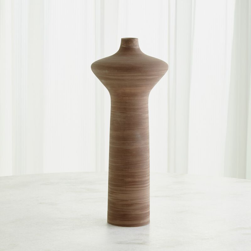 Expo Vase-Brown