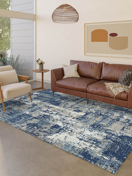 Kochi KC7 Navy 8' x 10' Rug