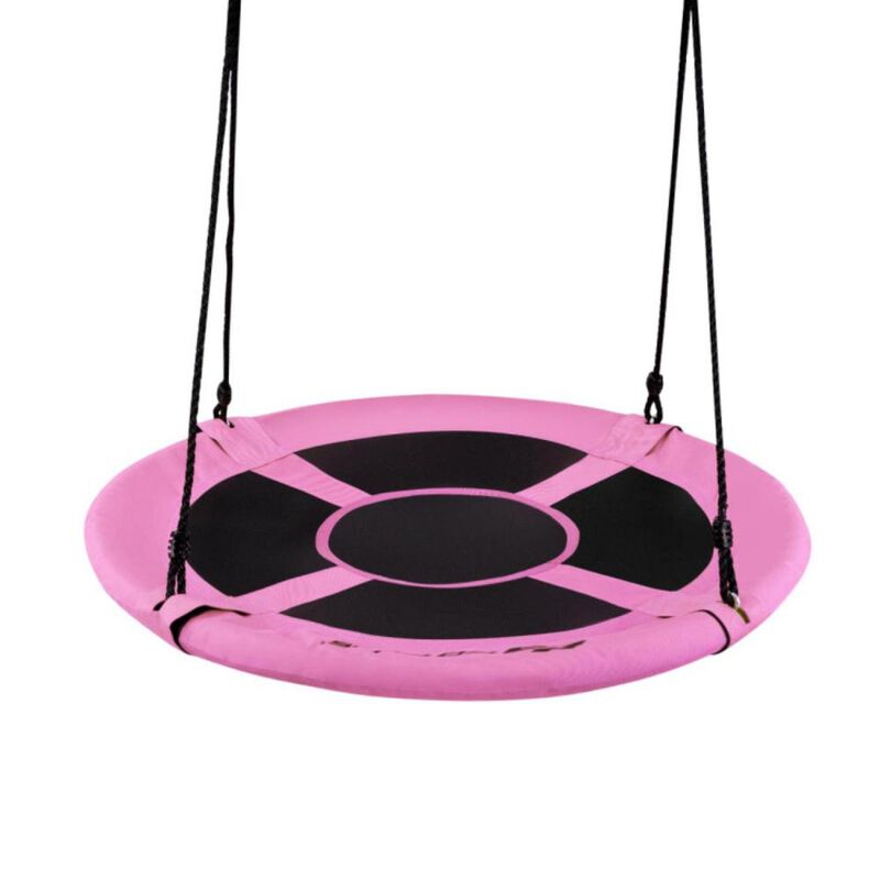 Hivvago Flying Saucer Tree Swing Indoor Outdoor Play Set