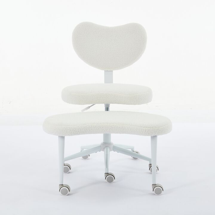 GOODSILO Flexible Seating Meditation Chair With Adjustable Footstool And Lumbar Support For Active Sitting Positions