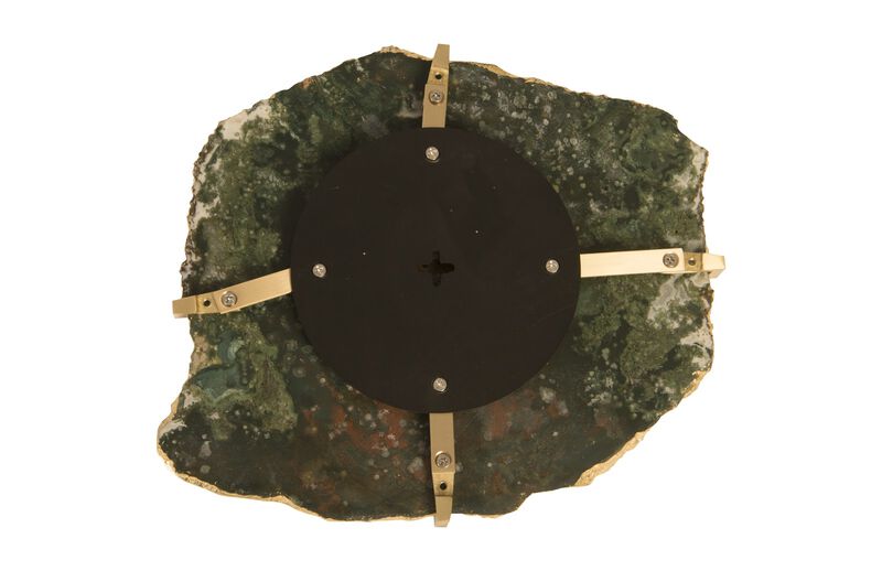 Gem Wall Tile in Brass Setting