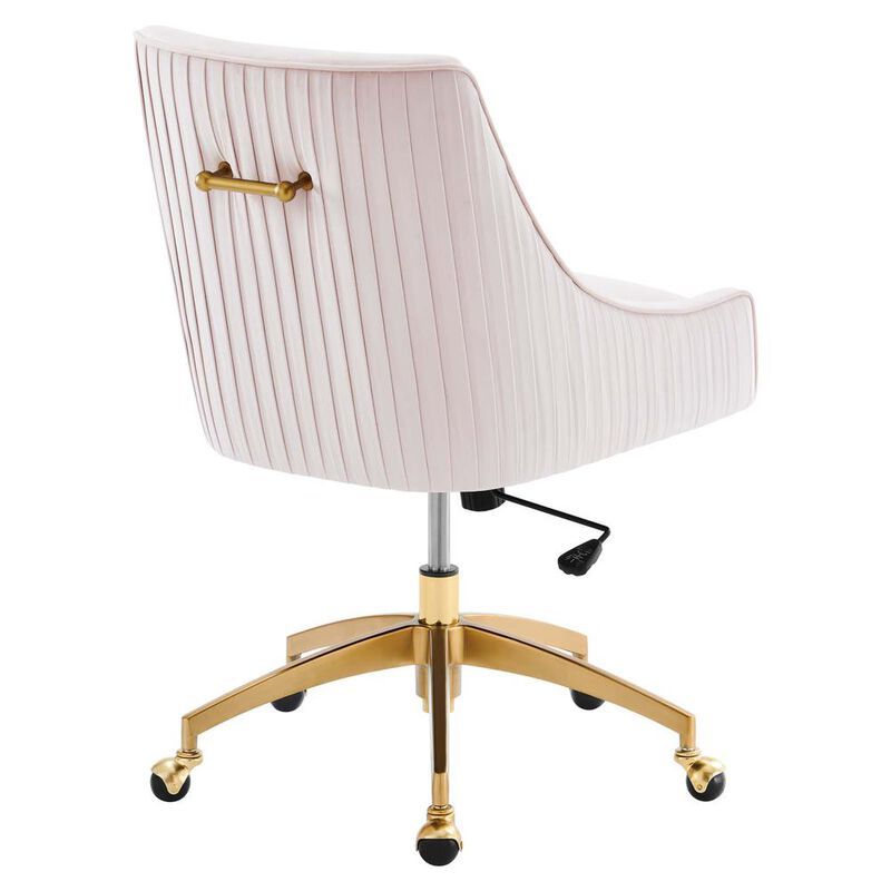 Discern Performance Velvet Office Chair image number 2