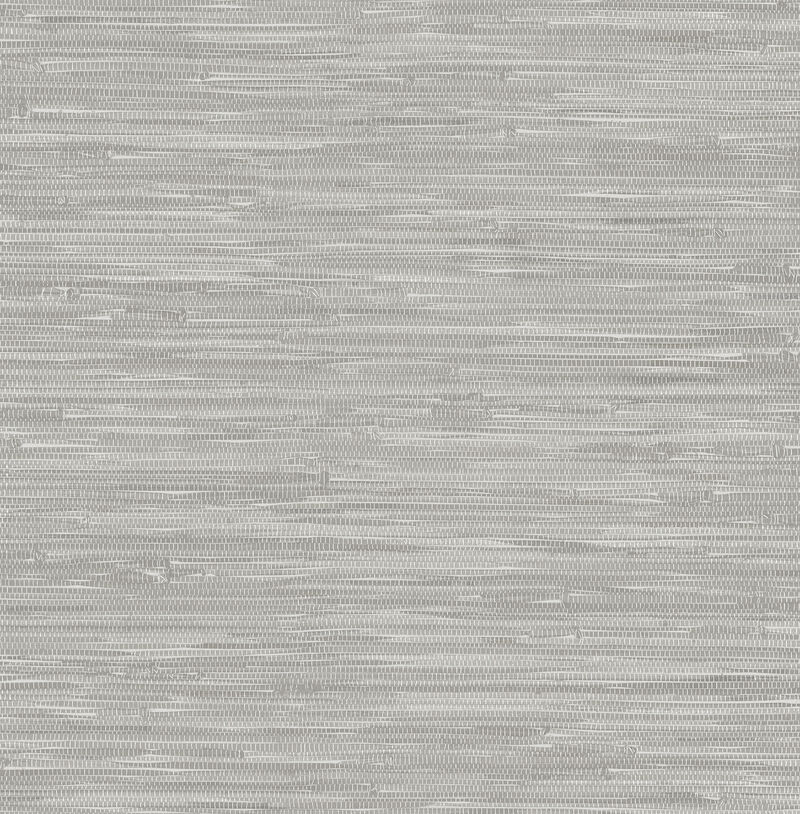 Exhale Woven Faux Grasscloth Wallpaper image number 3