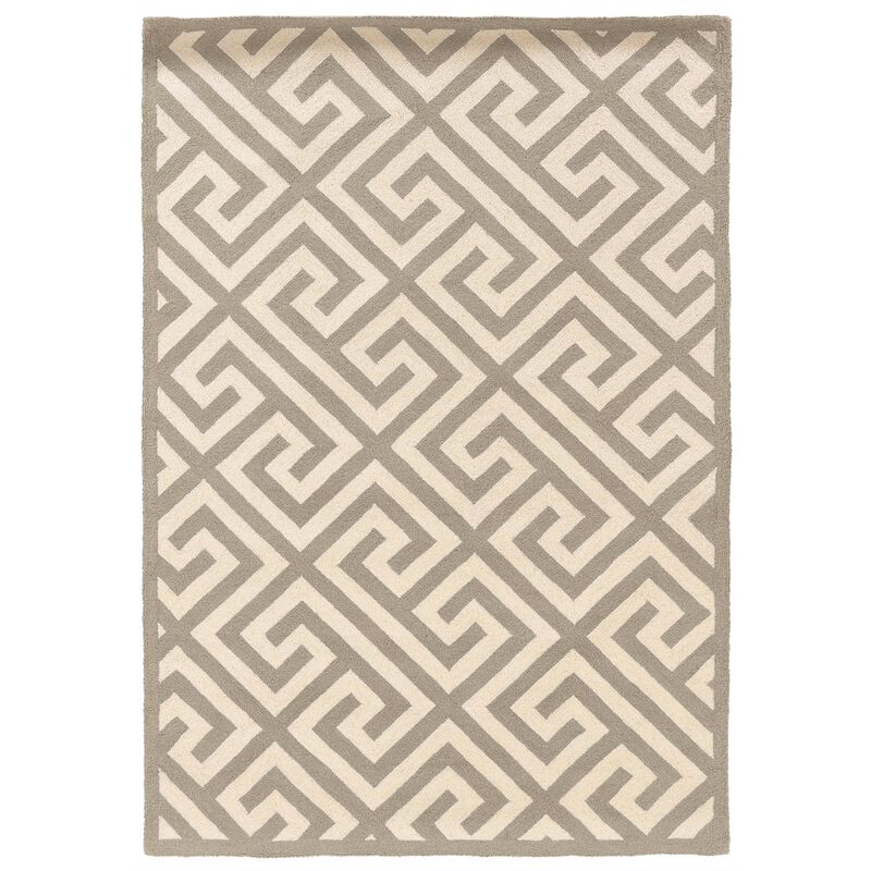 Linon Silhouette GreekKey, Rug image number 0