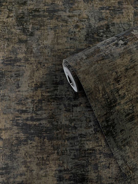Lustre Distressed Bronze Brown Wallpaper SP-LS5013