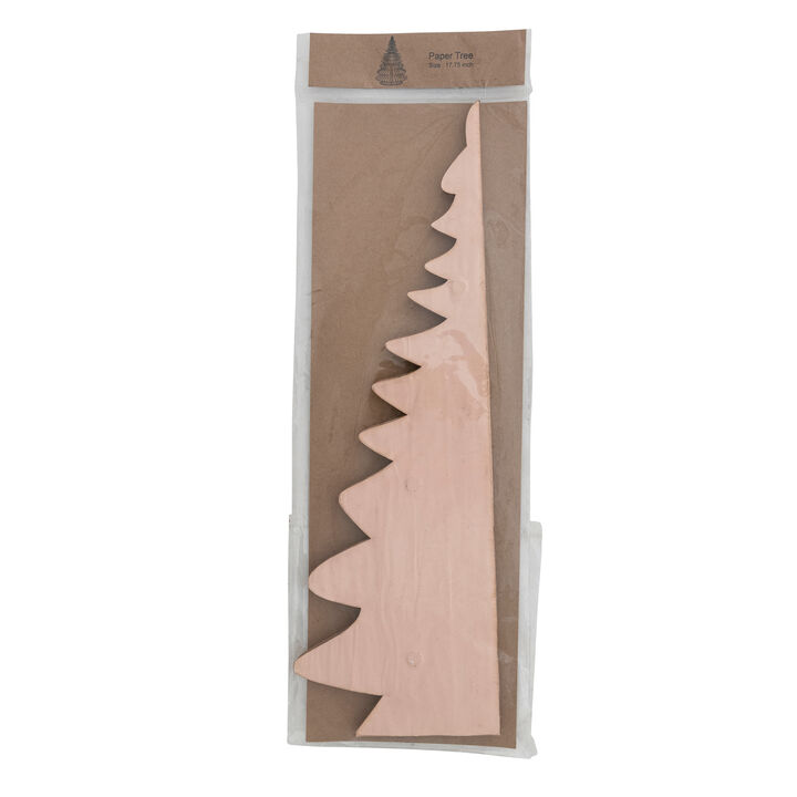Peach Blossom Honeycomb Tree with Gold Magnet Detail