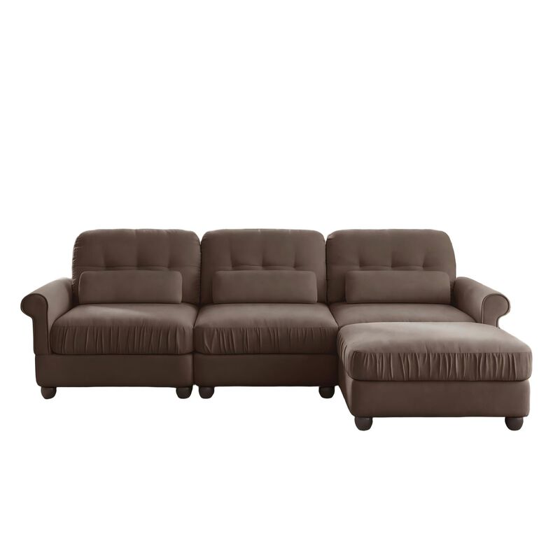 Katjem L‑Shape Modular Sectional Sofa image number 0