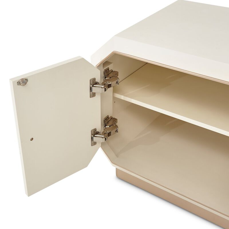 Michael Amini La Rachelle Media Cabinet - Champagne image number 9