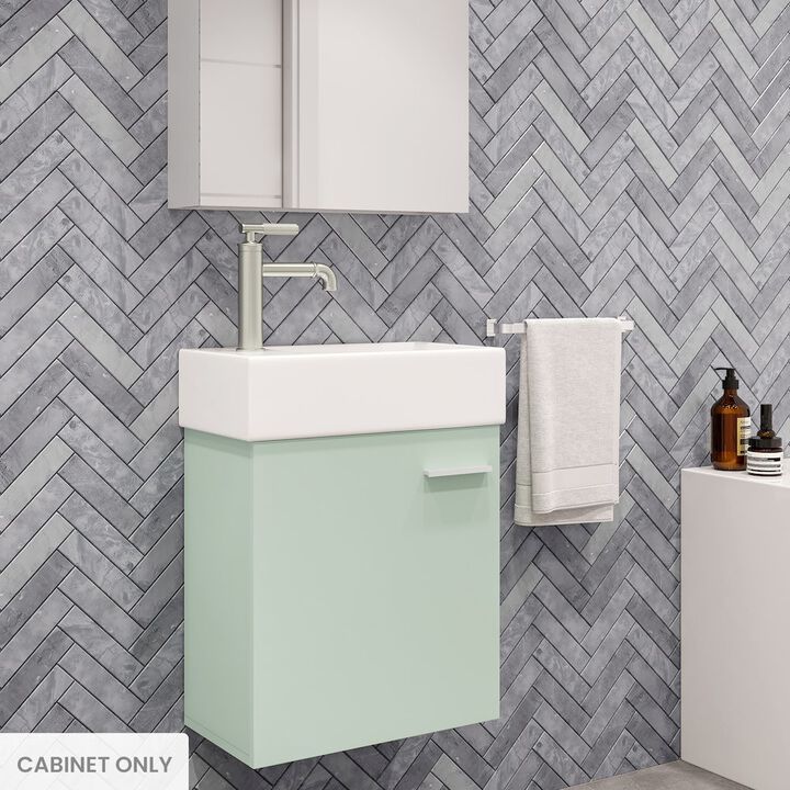 Colmer 18 Mint Bathroom Vanity Cabinet Only (SM-BV615)