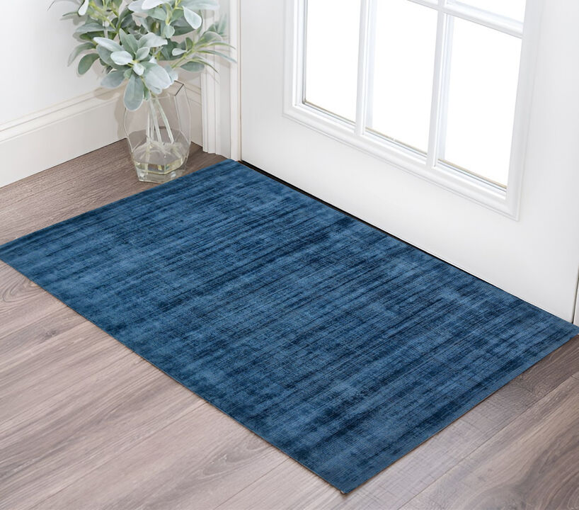 HomeRoots Striped Hand Woven Area Rug