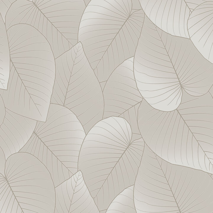 Graphic Leaves Wallpaper