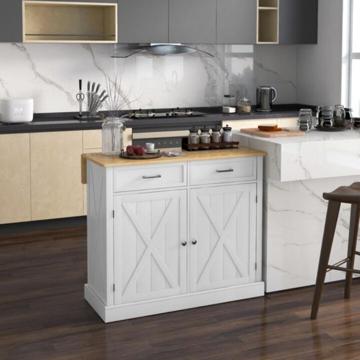 Durable Kitchen Island &ndash; Stylish Pantry Organizer For Kitchen