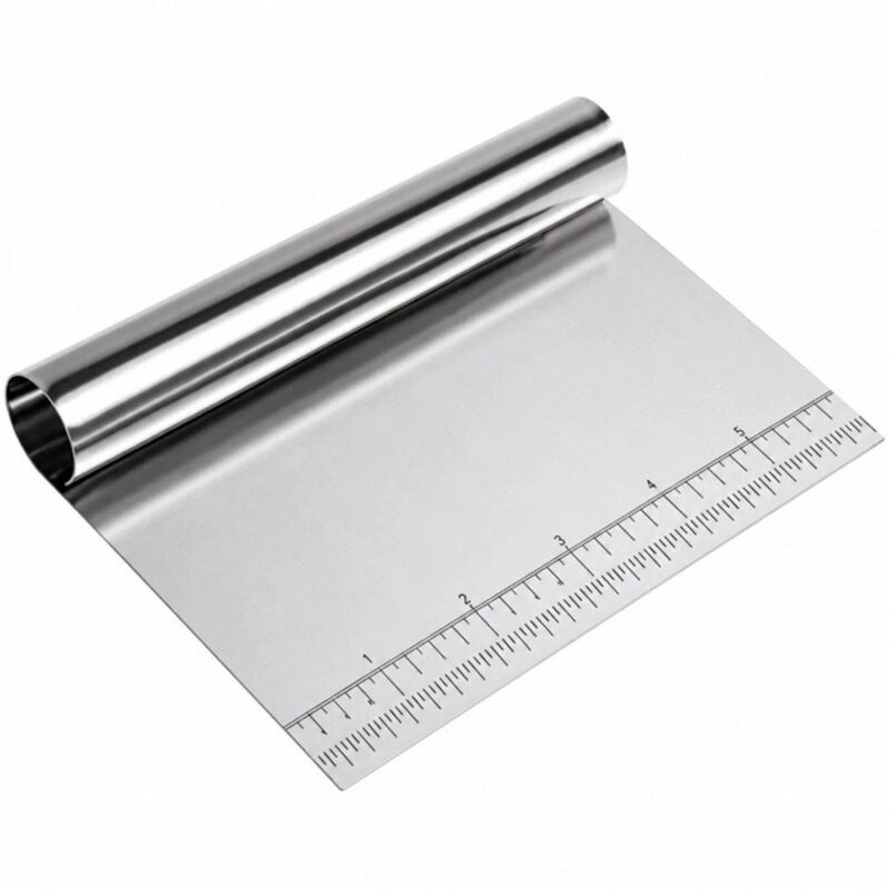 Stainless Steel Dough Scraper Cutter Tool image number 0