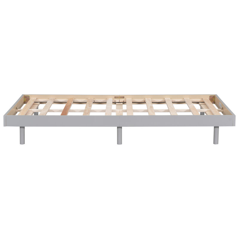 Whisen Modern Design Size Floating Platform Bed Frame