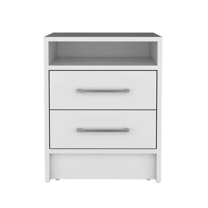 Nightstand Cartiz, Bedroom, White
