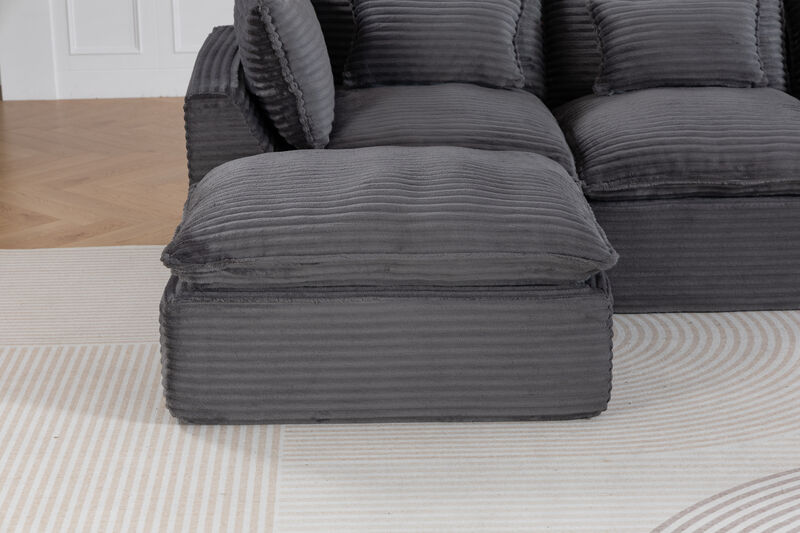 Luldho 3Seat Sectional Sofa image number 4