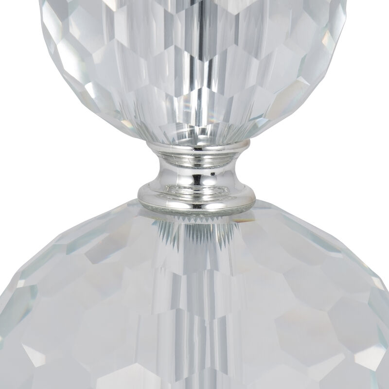S/2 Crystal Faceted Table Lamp image number 3