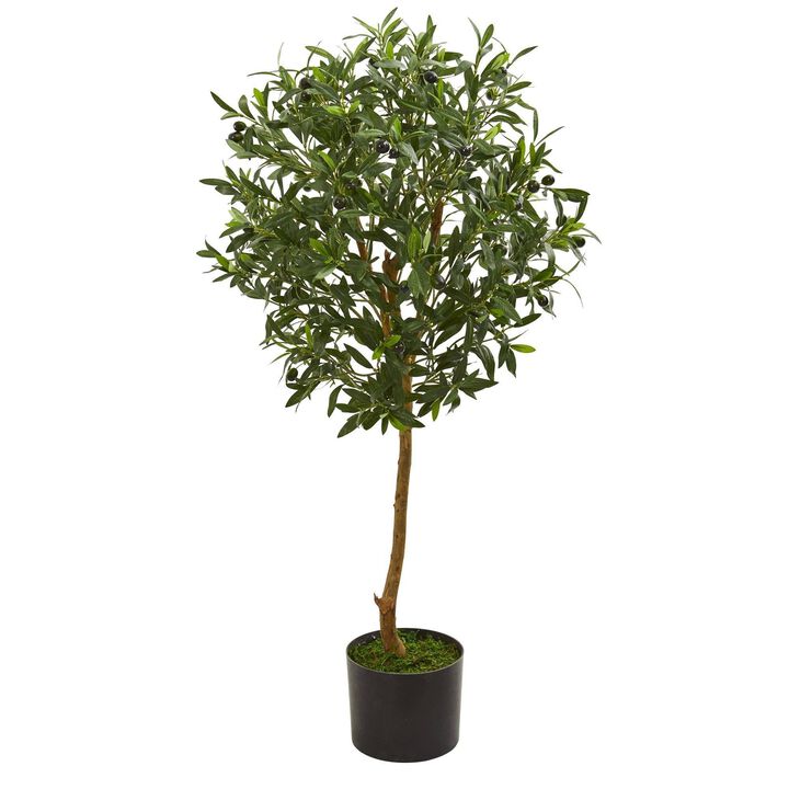 Nearly Natural 3.5-in Olive Artificial Tree