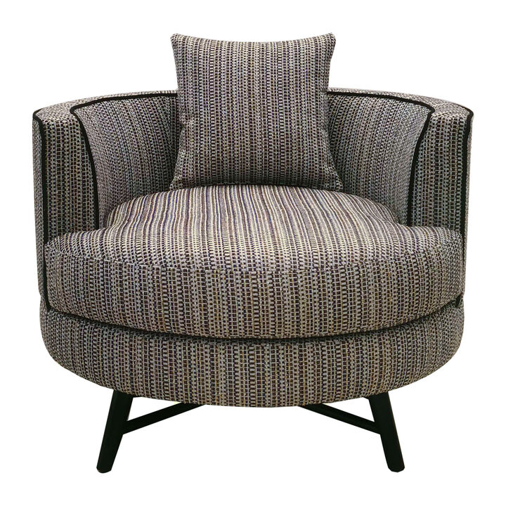 Gracie Mills Atlanta Swivel Chair