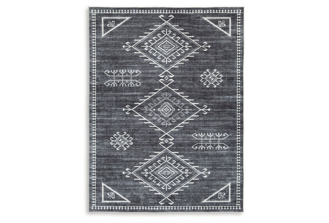 Arloman 5' x 7' Washable Rug