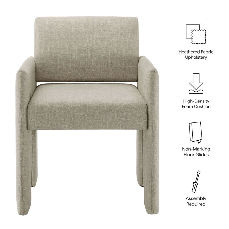 Daven Fabric Upholstered Dining Chair image number 1