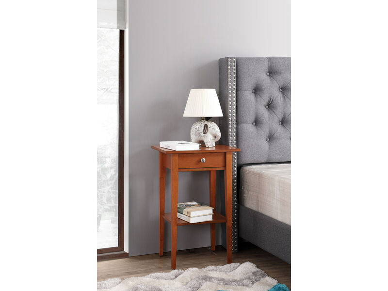 Dalton 1-Drawer Nightstand (28 in. H x 14 in. W x 18 in. D)