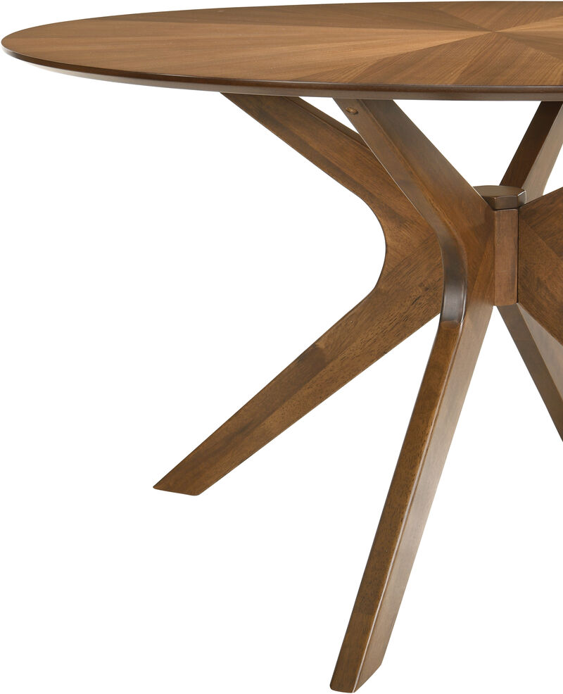 Meridian Furniture Woodson Rich Walnut Veneer Dining Table image number 4
