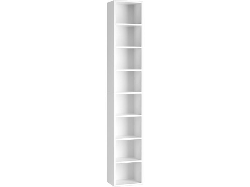 Media Storage Unit with  Adjustable and  Fixed Shelves image number 0