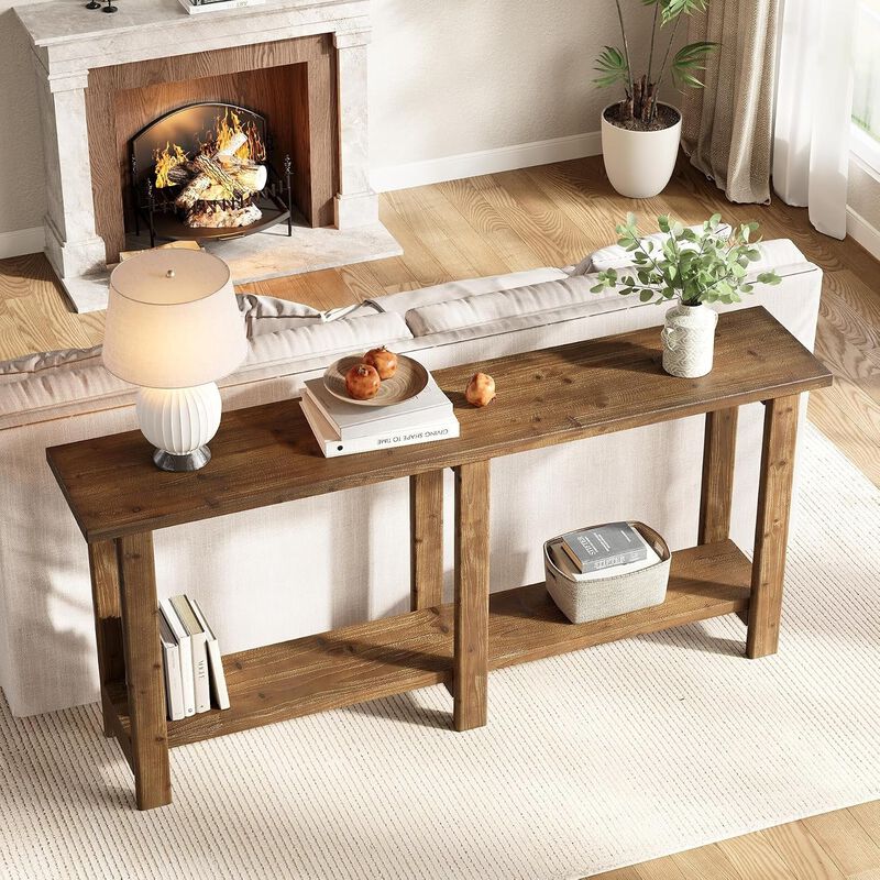 Tribesigns Farmhouse Console Table image number 3