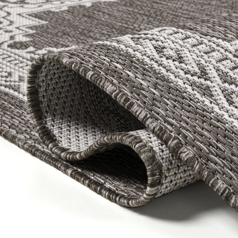 Arden Vintage Casual Medallion Indoor/Outdoor Area Rug